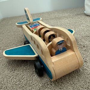 Melissa & Doug wooden airplane